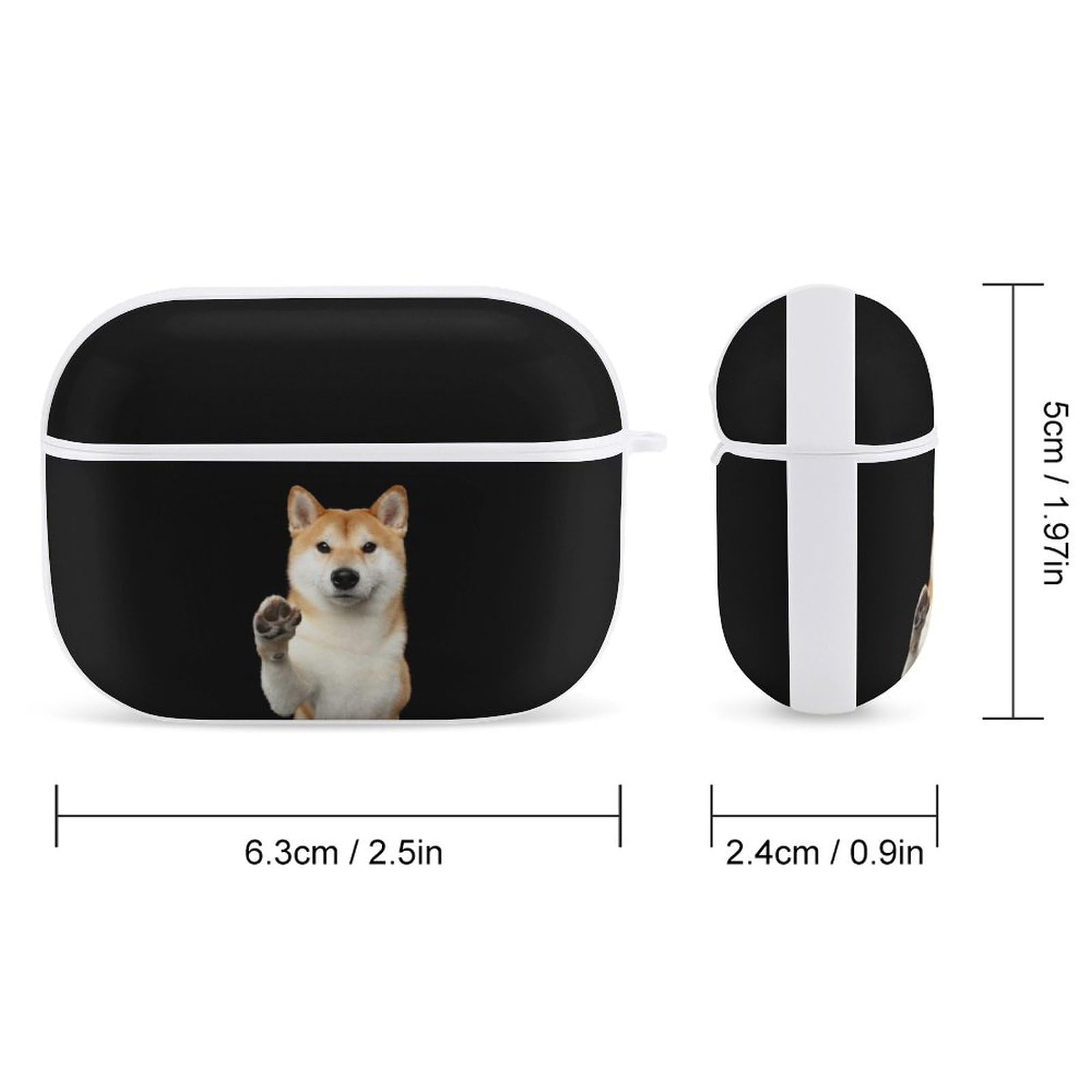 Amazon | 柴犬 いぬ 犬柄 AirPods Pro2 ケース 2022年9月発売