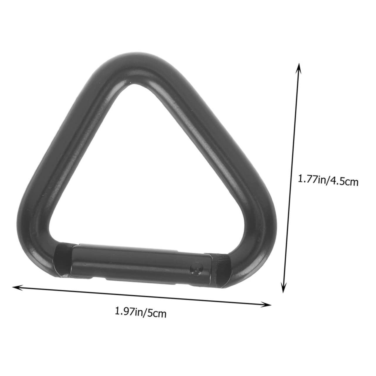 24pièces Mousquetons Robustes Clip De Montagne Pratique pour Et Activités Extérieures Boucles Triangulaires Légères Et