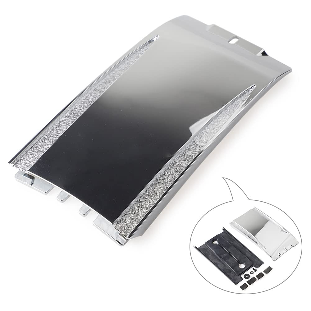 FINMOKALDrag Specialties Chrome Lower Dash Extension Panel For Harley 00-17 FXST