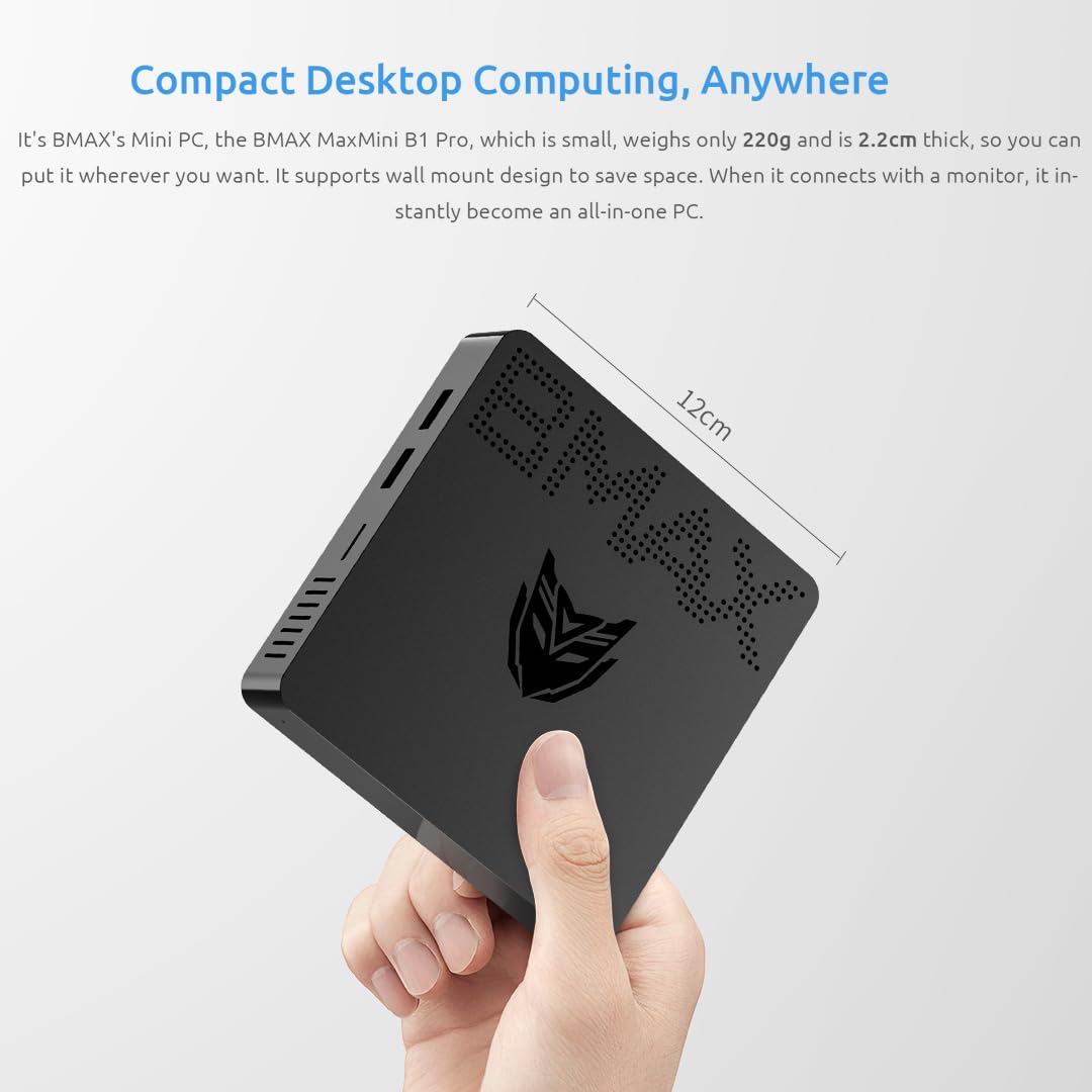 Amazon.co.jp: 「BMAX セレロン ミニ PC」B1Pro Celeron N4000 2 コア