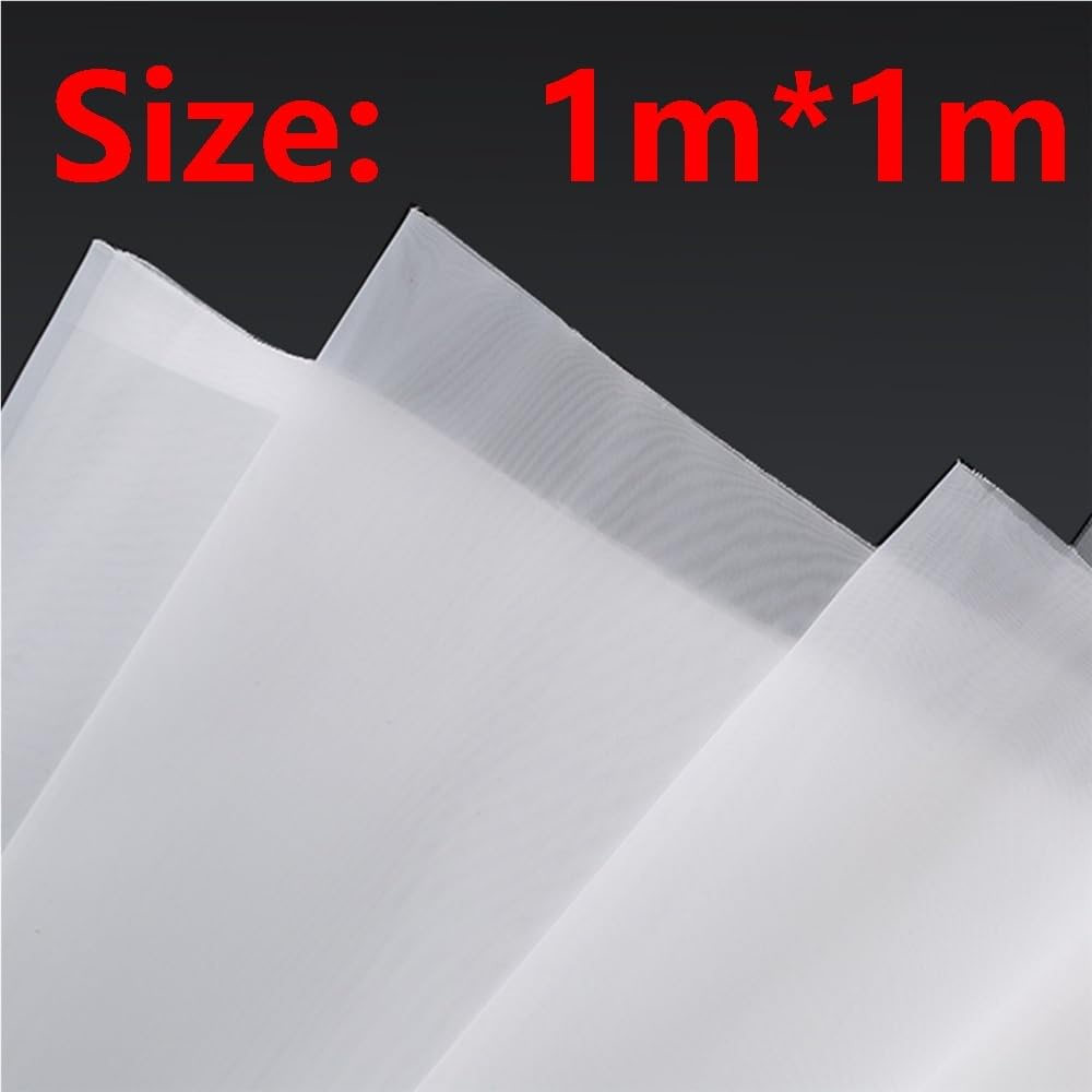 1 Pezz0 Tessuto Filtrante Nylon Fine, Riutilizzabile Cucina 1Mx1 M