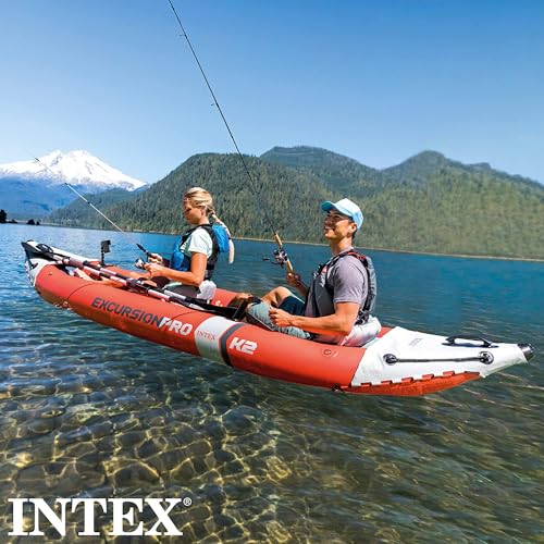 Kayak Intex Excursion Pro K2 robuste pour naviguer à deux sans encombre - 2