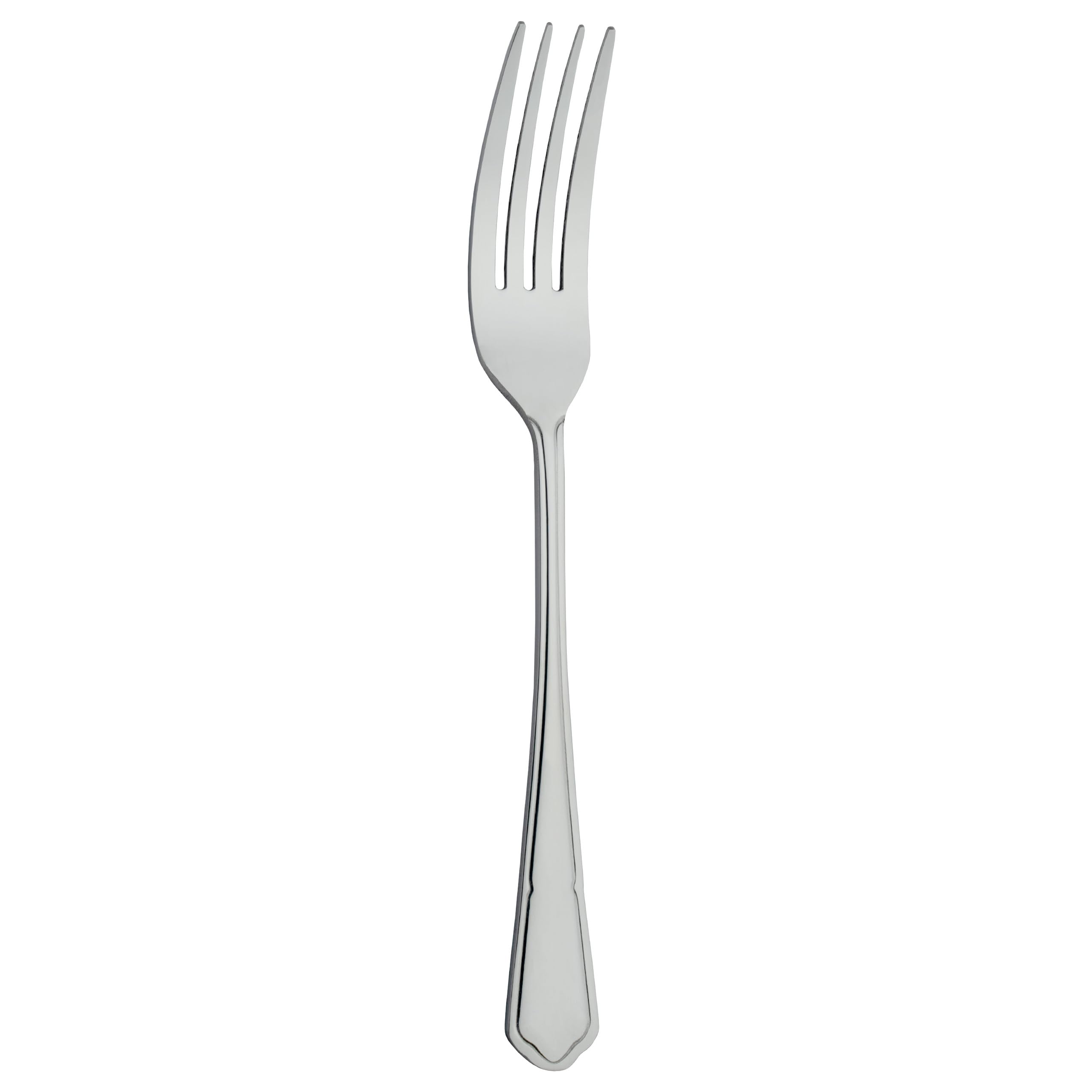 Grunwerg Steel Dubarry Table Forks Tafdbr, 18/0 Stainless Set Of 12, Durbarry
