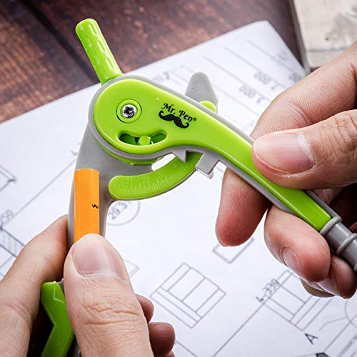 Mr. Pen ZX02 Compass And Protractor Set, Geometry Kit thumb #5
