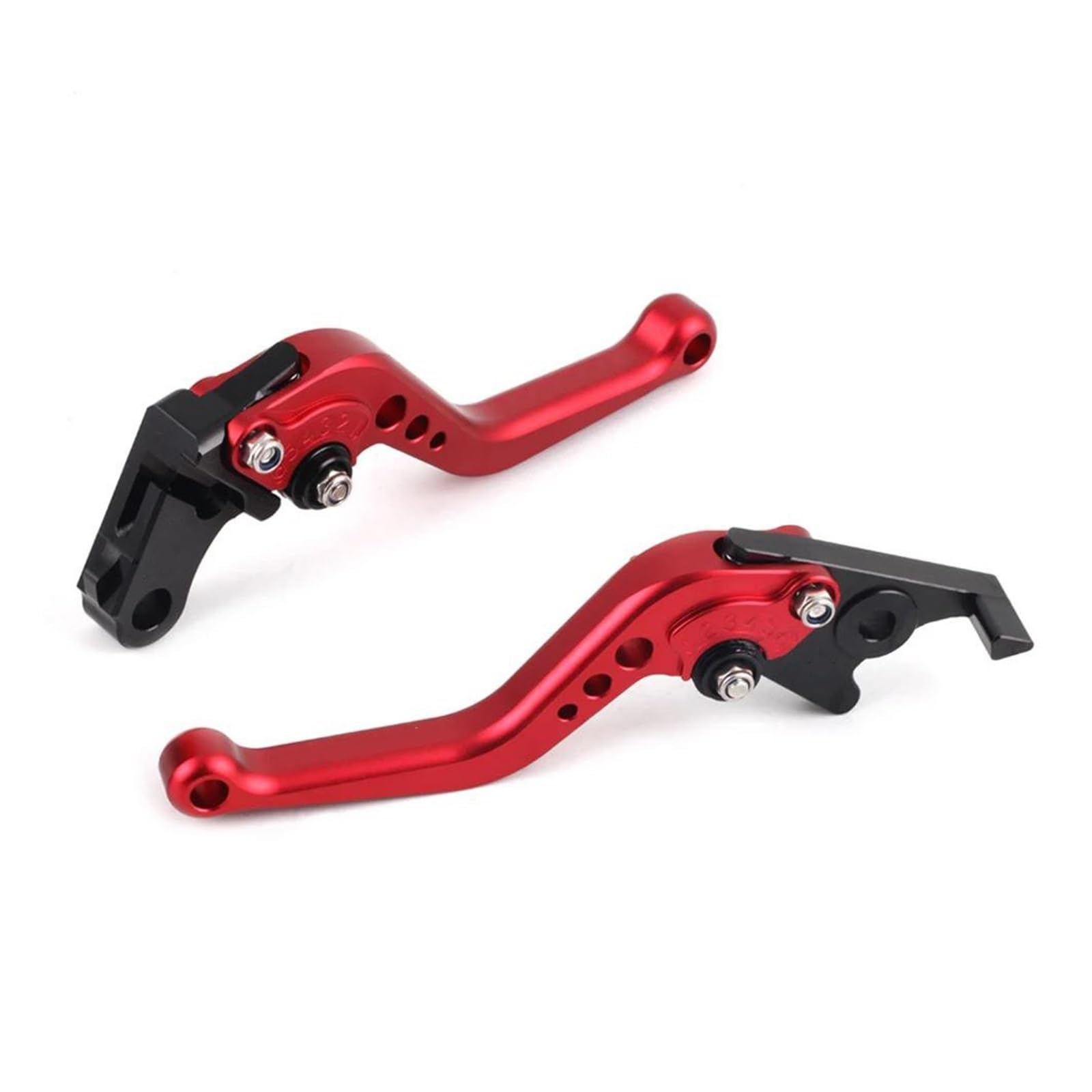 Rvevfbkbal Red Motorcycle Handles Brake Clutch Levers Adjustable Control For Grom 125 Msx125 Msx125sf 2013-2024(Red)