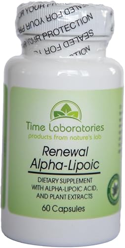 Renovación de cápsulas alfa lipoicas (60)