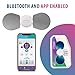 Wireless TENS Unit Stimulator by iTENS – Bluetooth Enabled TENS Device with Free App, for Back Pain, Knee Pain, and Other Joint Relief. Rechargeable Battery. (Large, Grey)