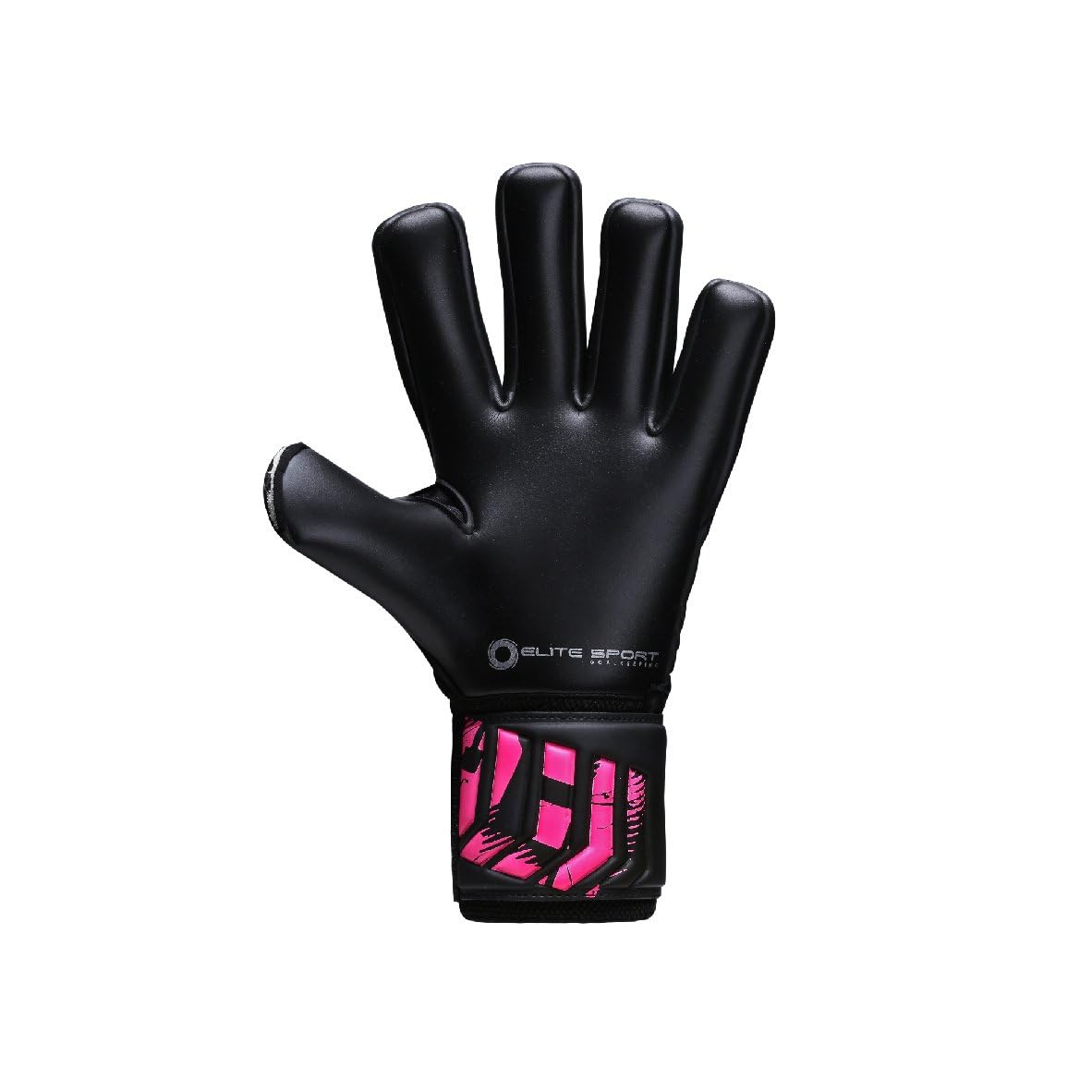Elite Sport Forza Goalkeeping Gloves Size 8, Black / Pink - Image 3