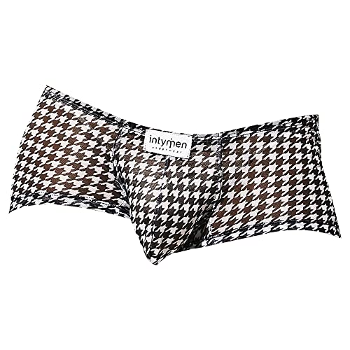 Men's Sexy Thong Printed Bikini Breathable Soft G-String Sporty Jockstrap Gales Trunk Underwear