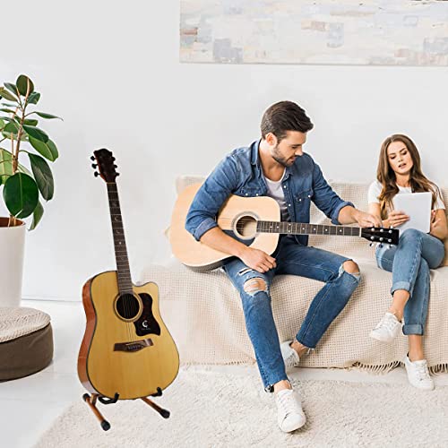 Support de sol en bois pour guitare, acoustique, électrique, cadre en A, pliable, réglable pour basse, violoncelle… - Les Beatles, Paul McCartney, John Lennon, RIngo Starr, George Harrison Support de sol en bois pour guitare, acoustique, électrique, cadre en A, pliable, réglable pour basse, violoncelle… – Image 7
