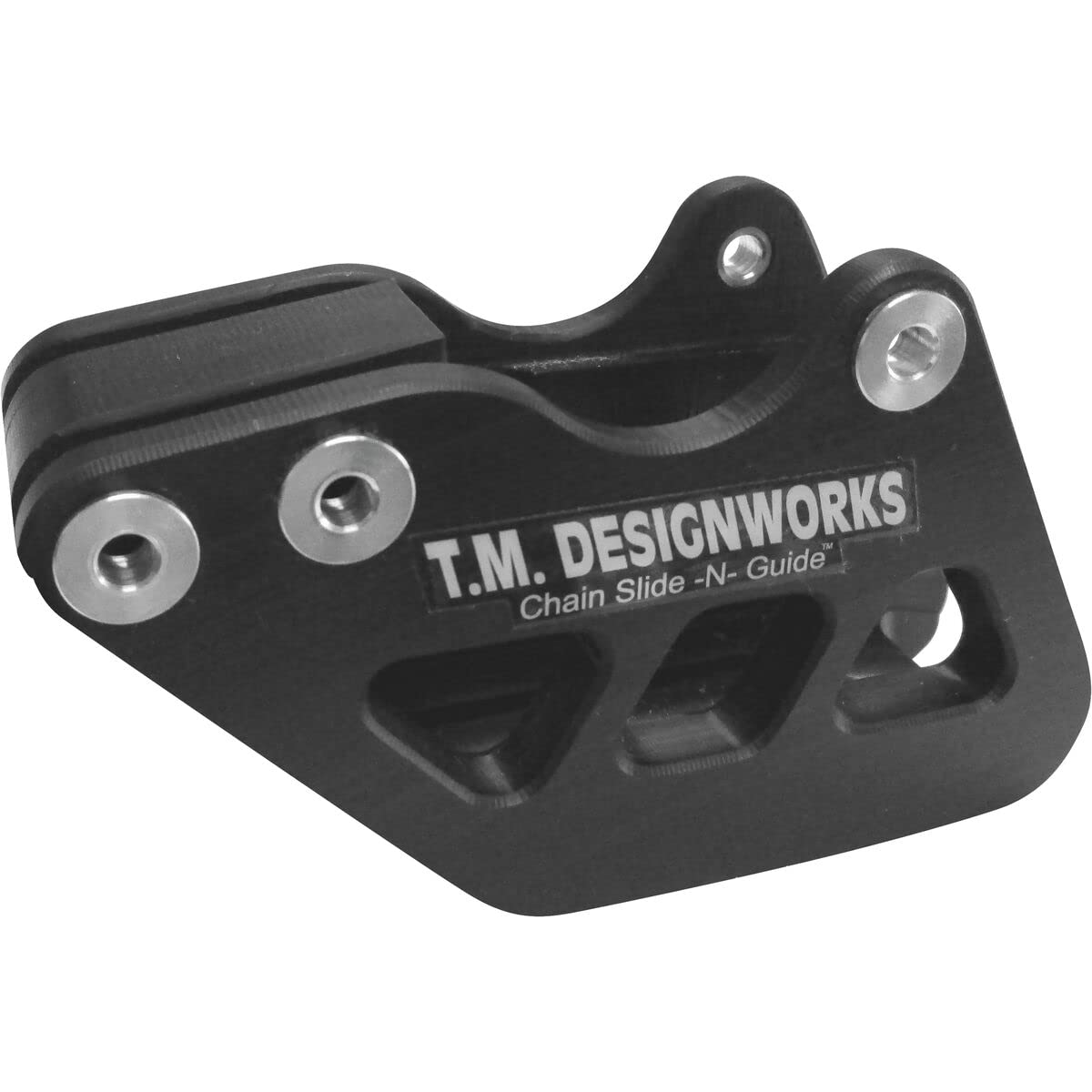 TM Designworks Factory 1 Chain Guide Black for Suzuki DRZ RM RMZ