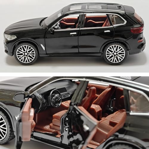 Auto a escala 1:32 de metal con luces y sonido miniatura 6