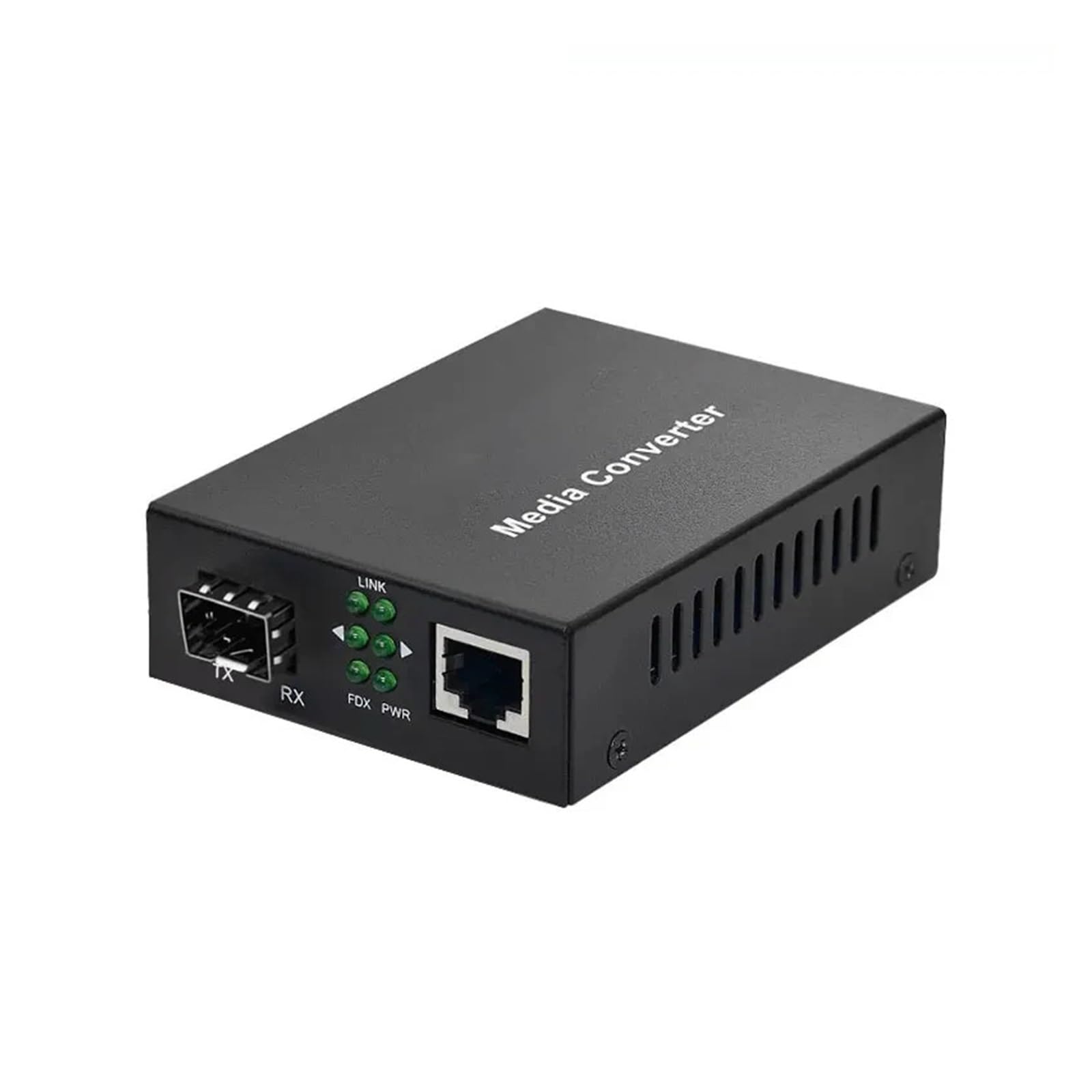 OSHZIKJII 10G s-f.p+ Fiber to RJ45 Media Converter s-f.p+ 10/100/1000Meter/10G Ethernet Converter Transceiver Compatible