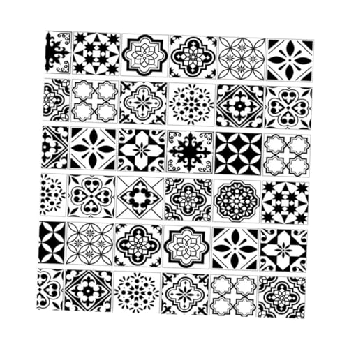 DOITOOL 6 Piezas Calcomanías De Escalera De Pvc Etiqueta Engomada Del Azulejo De Estilo Árabe...