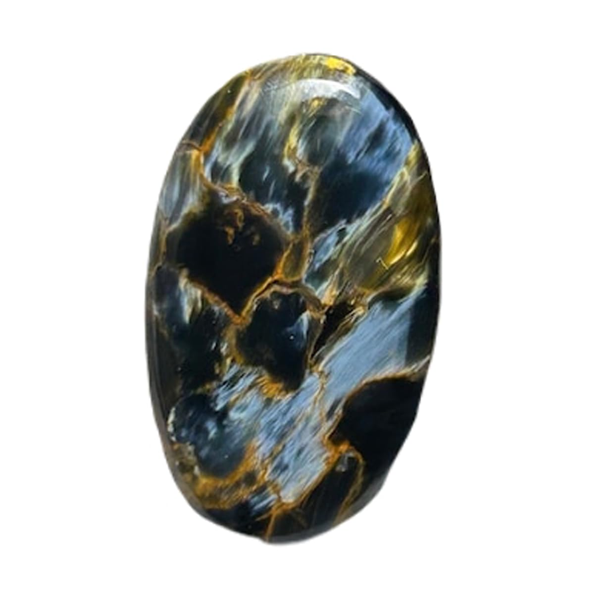 Gemme piétersite cabochon de qualité pour confectionner un pendentif d'exception