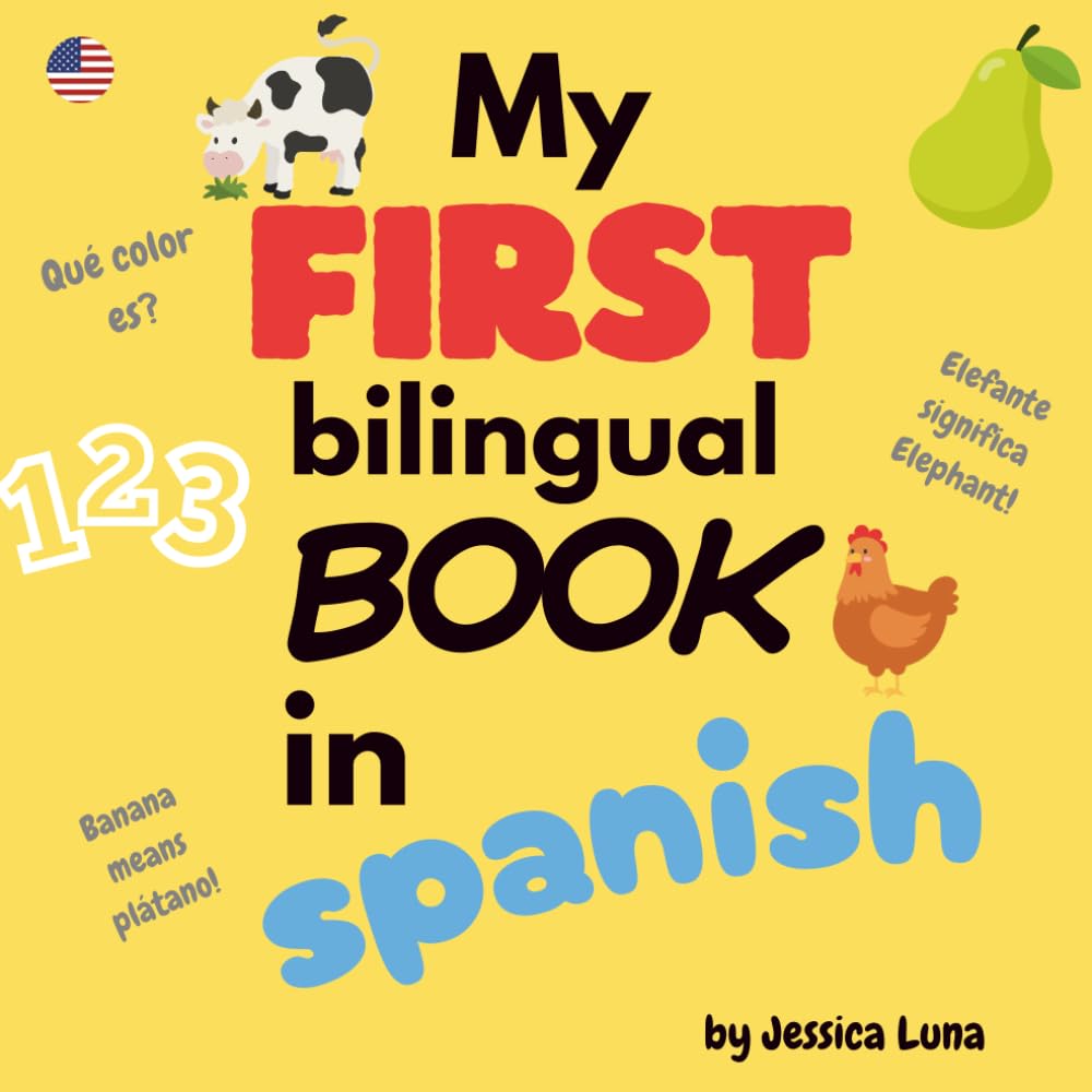 My First Bilingual Book In Spanish