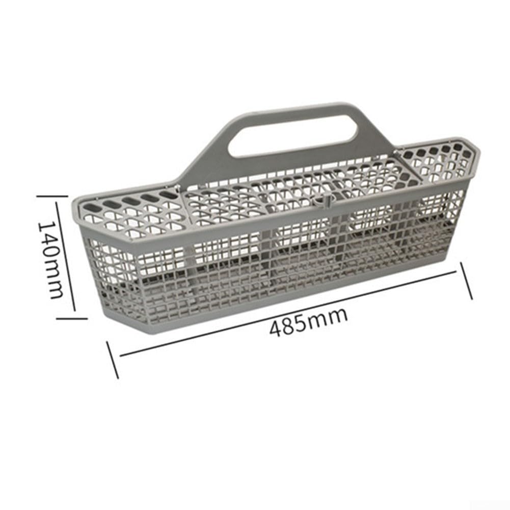Cestello di ricambio per lavastoviglie GE WD28X10128, contenitore in plastica grigia per posate per un lavaggio efficiente