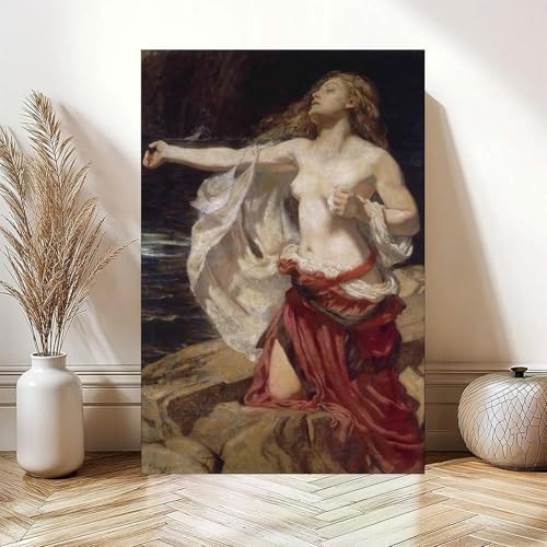 Ariadne Herbert James Draper tableau de maître encadré premium - 5