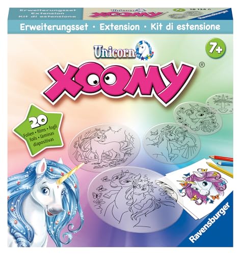 Ravensburger Xoomy Erweiterungsset Unicorn 18134 - Zauberhafte Einhörner...