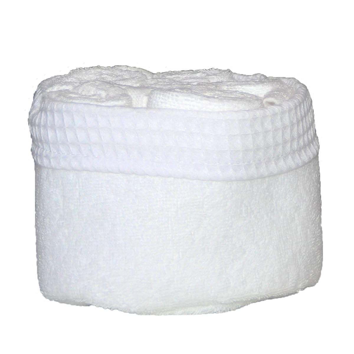 Cesta de Invitados con Toallas, Algodón, Blanco, Talla única