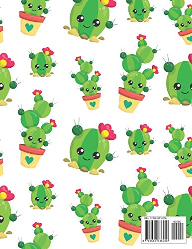 2019 - 2020 Academic Planner July to June: Cute Green Cactus Planters Theme for Academic School Year from July 2019 to June 2020 - Includes Popular Holidays (Perfect Your Day Planners) image 4