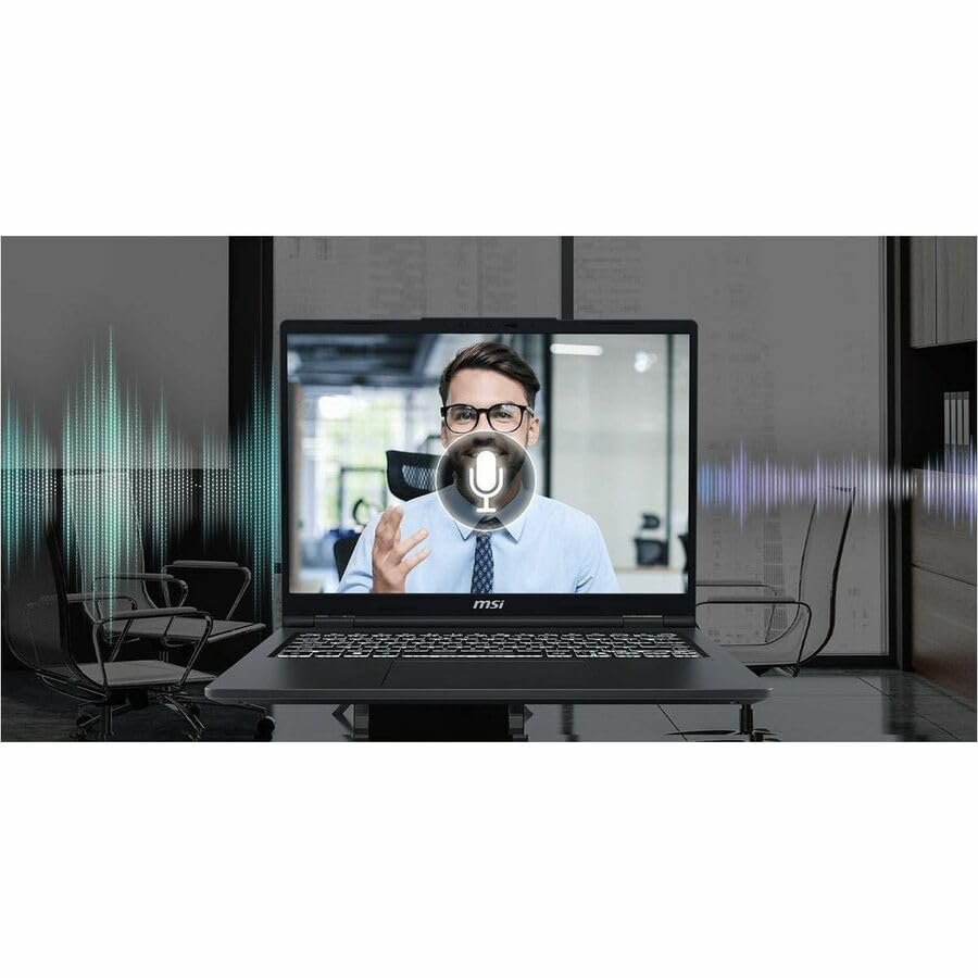 Image of MSI Venture A14 AI+ A3HMTG-019US 14 inch Touchscreen Notebook - Full HD Plus - 60 Hz - AMD Ryzen AI 5 340-16 GB - 512 GB SSD - Solid Gray