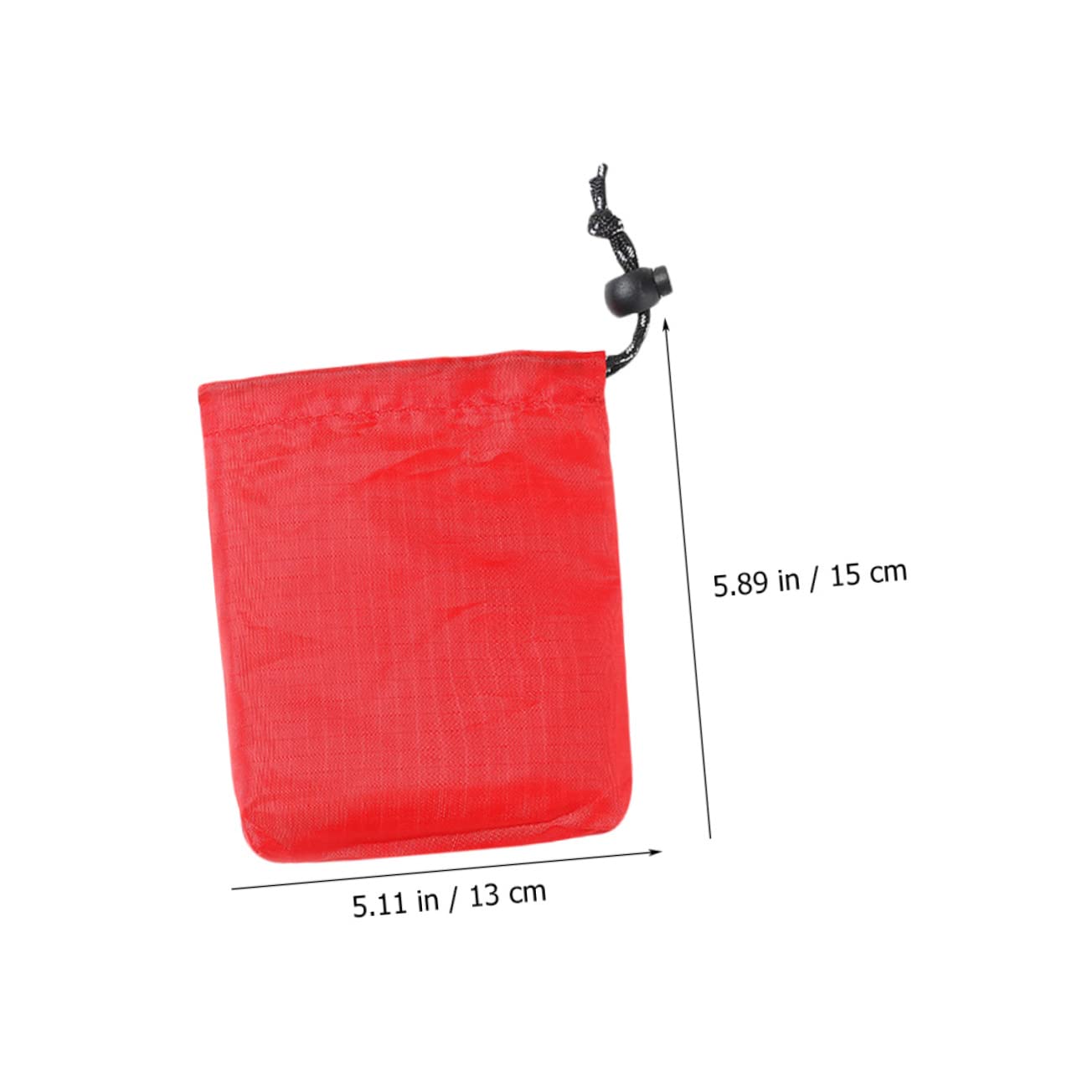 Parliky Drawstring Bags 6-Piece Camping Storage Bag Set Small Pouches for Organizing