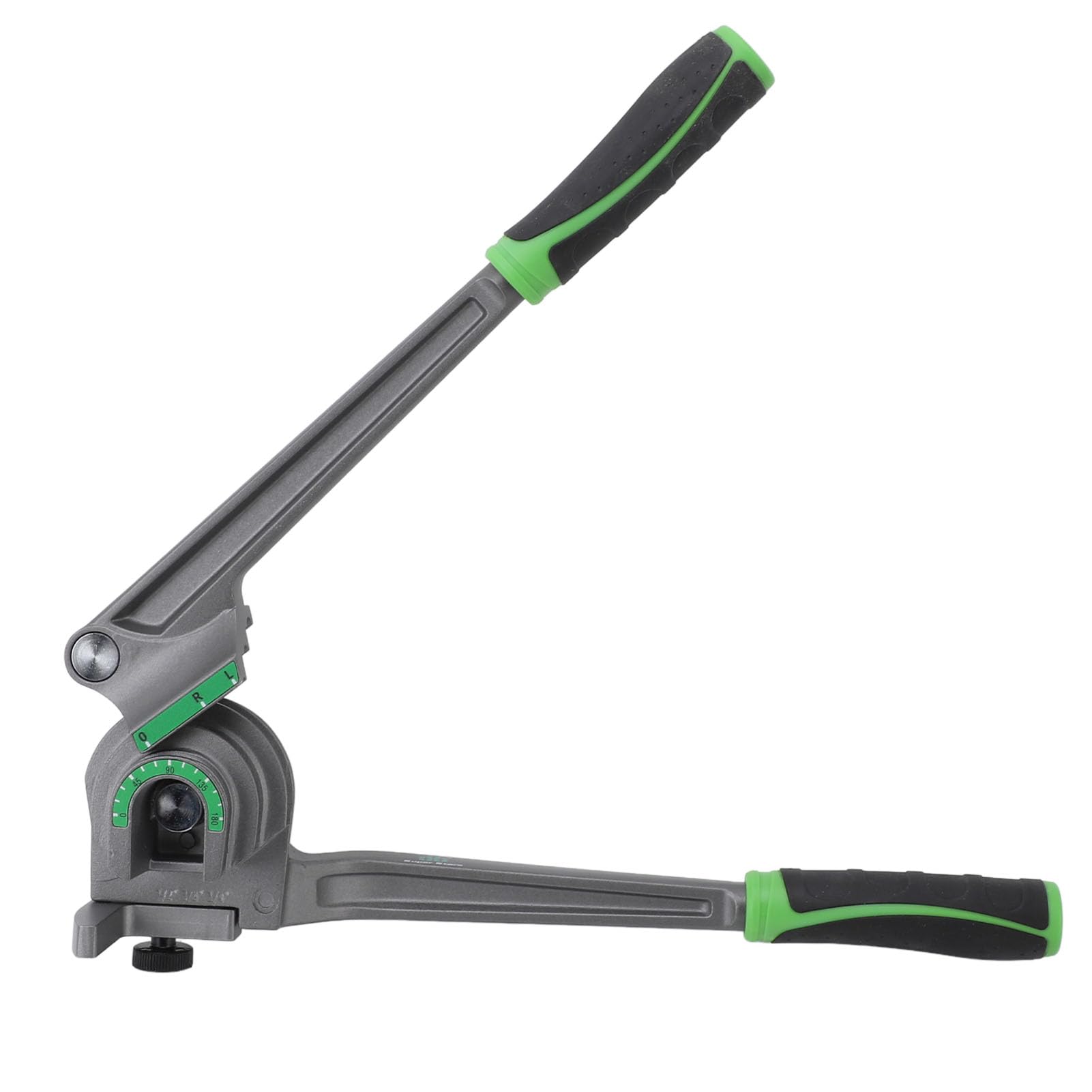 Pssopp Giętarka do Rur 3 w 1 1/4 3/8 1/2 Cala OD 180 Stopni Narzędzie do Gięcia Rur Miedzianych i Aluminiowych ze Stali z Ergonomicznym Uchwytem i Mechanizmem Szybkiego
