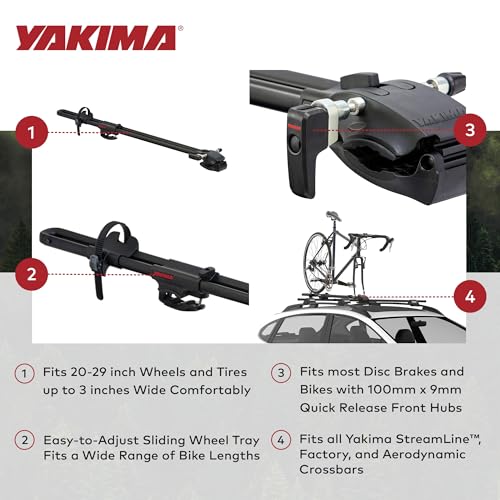 YAKIMA ForkLift Fork Style Bike Mount Carrier, 1 Bike Capacity, Black by Yakima - Used condition - Image 3
