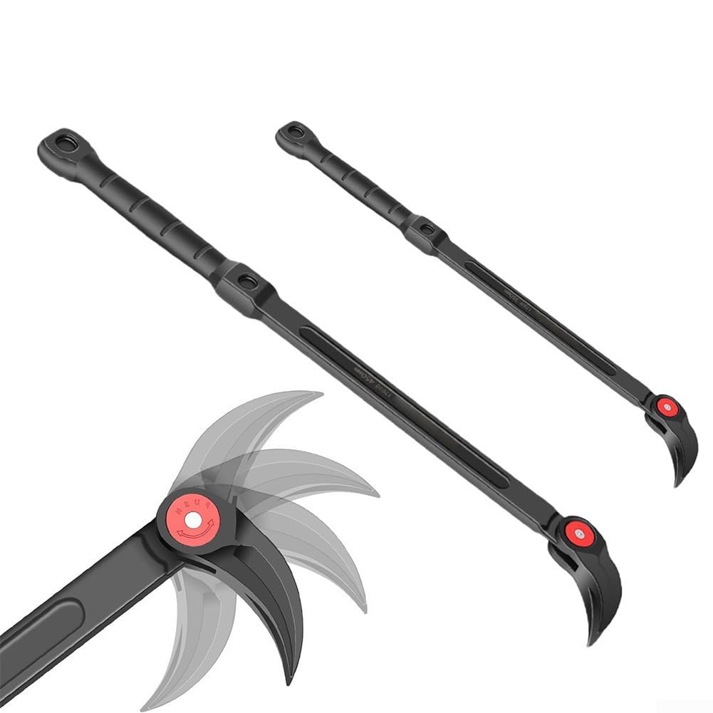 Leva leva per pneumatici auto, 35,6 cm 45,7 cm, leve per pneumatici resistenti, leva leva leva per pneumatici auto, strumento di rimozione per riparazione pneumatici per moto e scooter elettrici (45,7