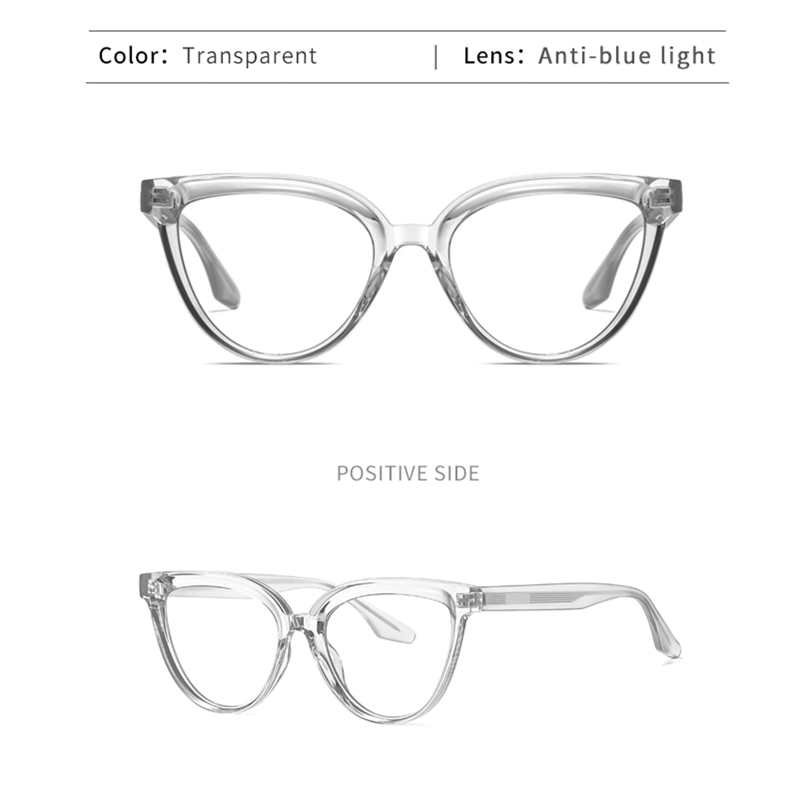 Dollger Retro Blue Light Blocking Glasses for Men Women TR90 Clear Lens Lightweight Computer Glasses Reading Glasses - Image 3