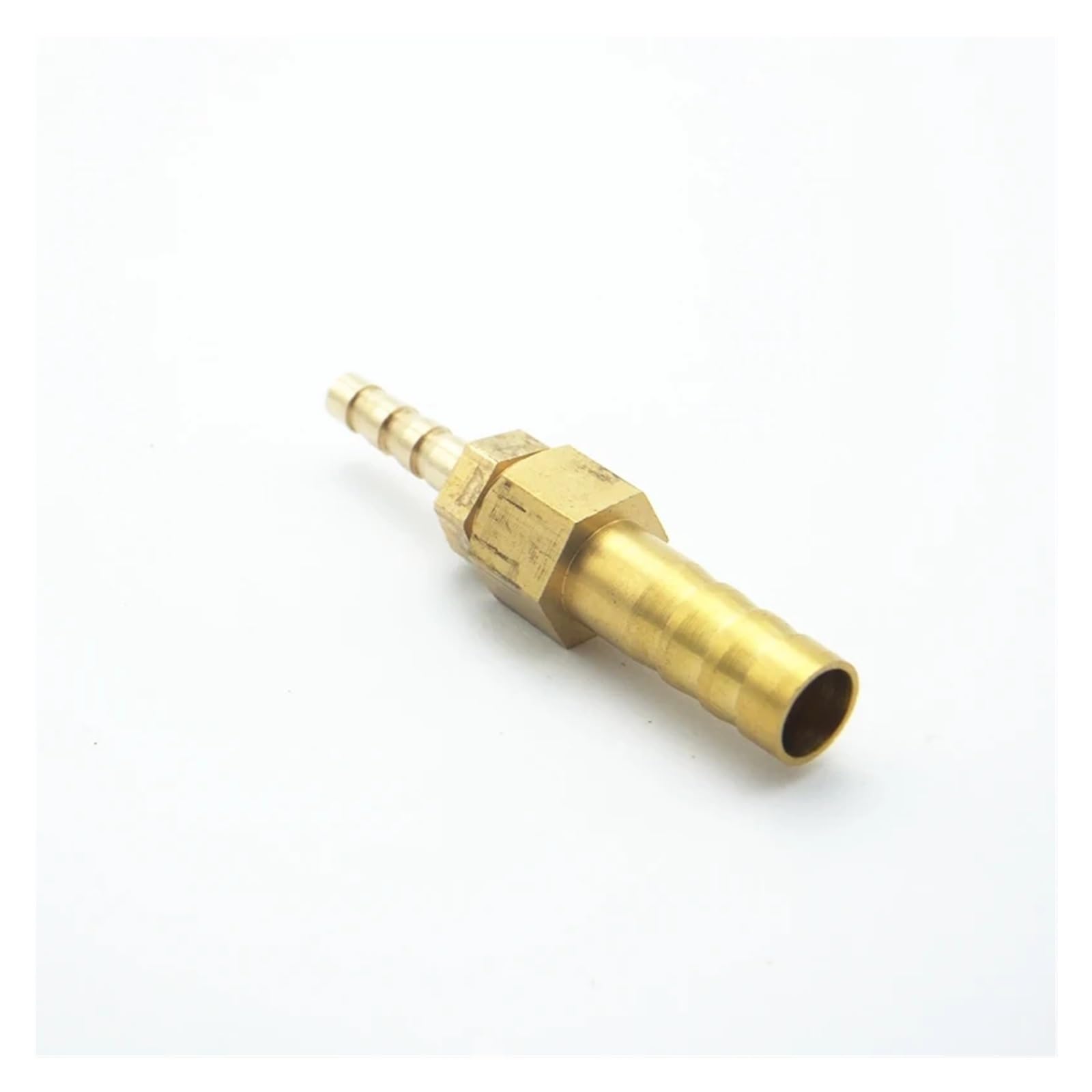 Outil de quincaillerie Tuyau barbelé en Laiton de 4mm x 8mm, raccord de Tuyau barbelé, raccord de coupleur, Adaptateur for Carburant, gaz et Eau Raccord de Tuyau