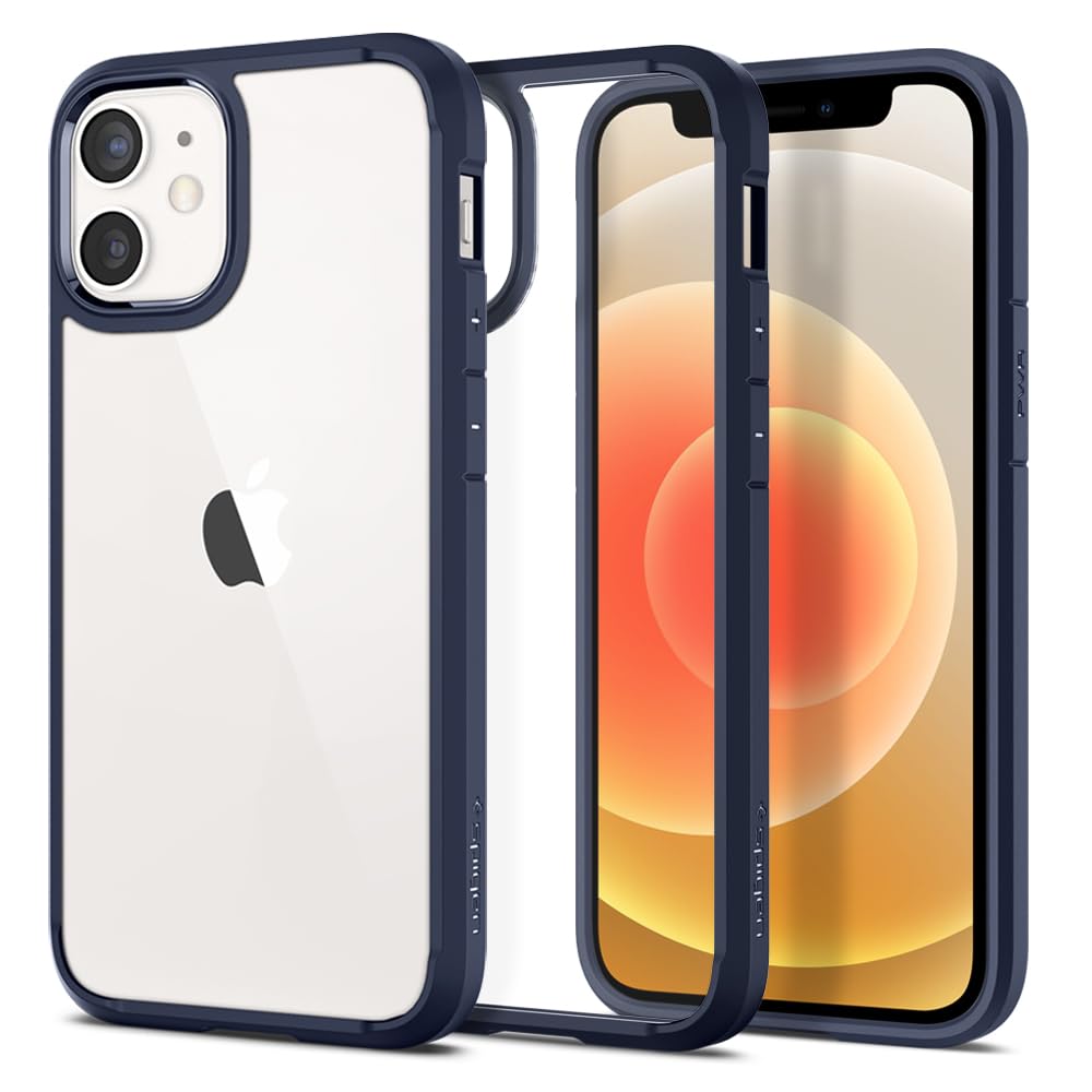 Amazon.co.jp: Spigen iPhone 12 mini ケース クリア TPU バンパー 