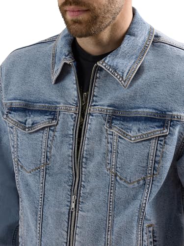 Rock & Republic Men's Banks Boxy Cropped Denim Jacket3