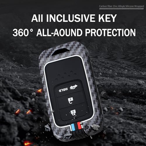 Coque de clé de voiture pour Honda Civic Fit protection silicone clé pour vie active
