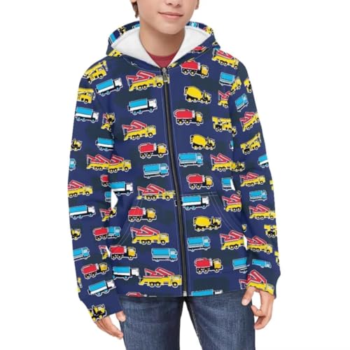 Beauty Collector Boys Hoodies Full Zip Hooded Sweatshirt Jacket Long Sleeve Graphic T Shirt Fall Outfits 6-16 Years3