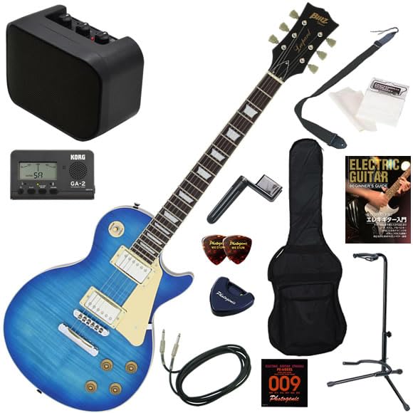 Amazon | Blitz エレキギター初心者入門 ミニアンプが入ったお手軽13点