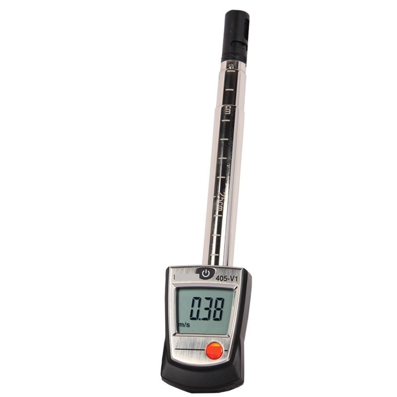 Anemómetro térmico 405-V1 con soporte de conducto Mini medidor Digital de temperatura de velocidad de volumen de flujo de aire/viento de alta precisión