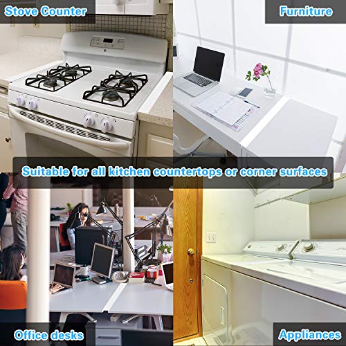 image for Silicone Stove Counter Gap Cover, 25 inches ledorr Flexible Space Fill