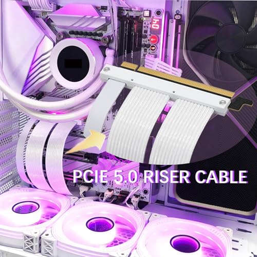 Cable elevador PCIe 5.0 x16 Formulamod de 90 grados para montaje vertical de GPU Gen 5 7