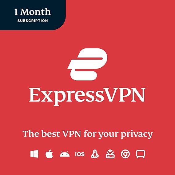 ExpressVPN, 1 Month, Compatible with all devices, Digital Code : Amazon ...