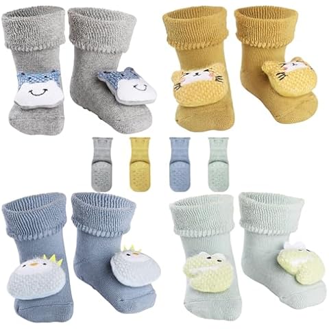 Chaussettes Antidérapantes Bébé Simpeak Cover