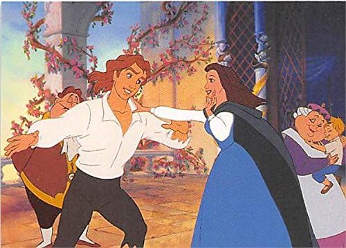 Beauty And The Beast Trading Card 1992 Disney Pro Set 73 Belle And Prince Adam At Amazon S Entertainment Collectibles Store