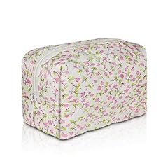 Pink Floral Green Leaves