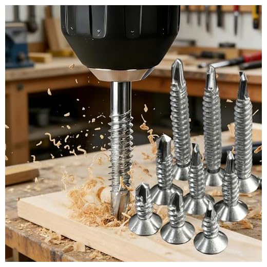 20Pcs Stainless Steel Washer Screws Self-Tapping Hexagon Head Screws Fastener Quick Self-Drilling Hardware Fasteners Kits M4.2 (20Pcs-13mm)