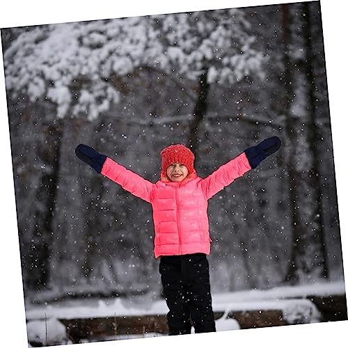 Yardwe 2 Pares luvas de esqui infantil luvas de esqui para crianças manter luvas quentes luvas para
