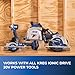 Kreg 20V Blue Ion 4Ah Battery Pack - Rechargeable Cordless Tool Battery - Durable Power Pack for DIY Projects & Woodworking - Smart Charging & Overcharge Protection - Lightweight & Compact - BATT4A