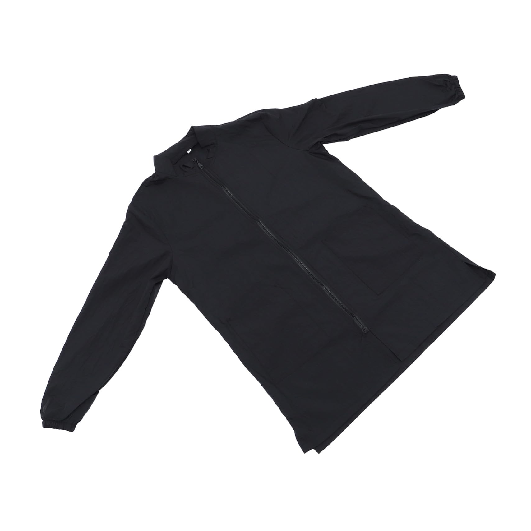Tablier Imperméable Noir en Nylon pour Cosmétologue Animalier, Combinaison Antistatique Pratique, pour Salon de Toilettage et Animalerie, Taille L