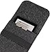 6 inch Sleeve Fits Kindle E-Reader, Protective Felt Cover Case Pouch Bag Fit with All-New Kindle 2022/Kindle 10th Gen 2019/Kindle Paperwhite 1/2/3/4/Kindle Voyage/Kindle(8th Gen, 2016) Grey