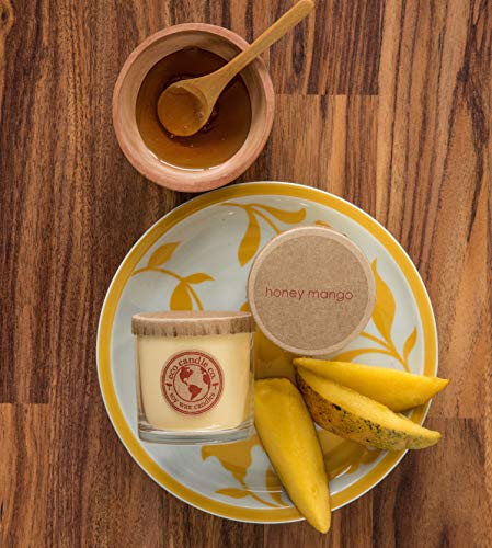 Eco Candle Co. Recycled Candle, Herb Garden, 6 Oz. - Scents Of Tarragon, Bergamot, Grapefruit, & Jasmine - 100% Soy Wax, No Lead, Kraft Paper Label & Lid, Hand Poured, Made From Midwest Grown Soybeans #TOP3